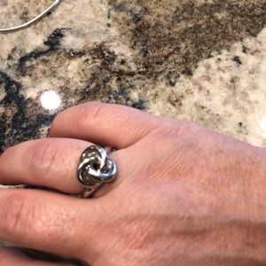 Elle sterling silver ring 7